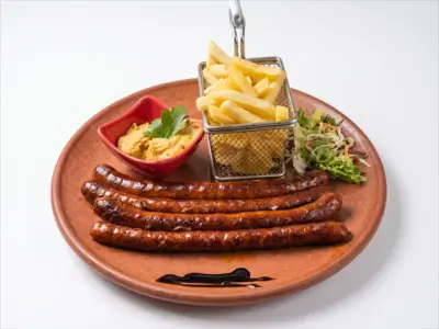 Grilled sausage Škembe Haus delivery