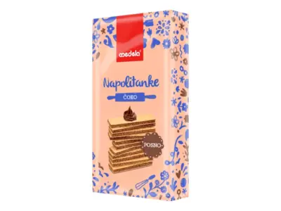 Medela, napolitanke čoko posne, 400g Alideda Market dostava