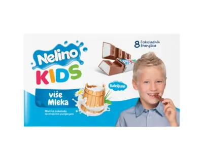 Nelly, kids čokolada mleko, 100g Alideda Market dostava