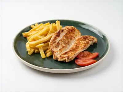 Chicken fillet and fries Jules Verne delivery