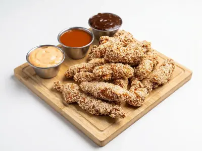 Chicken sticks in sesame Gurmanska Priča delivery