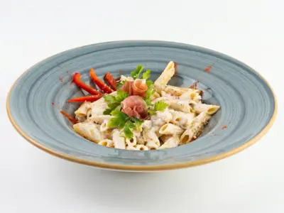 Pršuta i pečurke pasta IL Camino dostava
