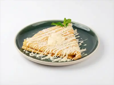 Pancake with white cream and oreo Bonavia delivery