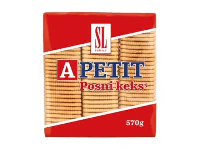 SL, apetit posni keks, 570g Alideda Market dostava