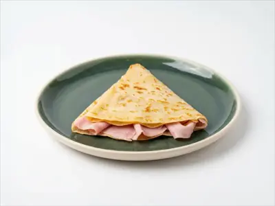 Savory pancake ham, cheese, sour cream Tivoli Pizza delivery