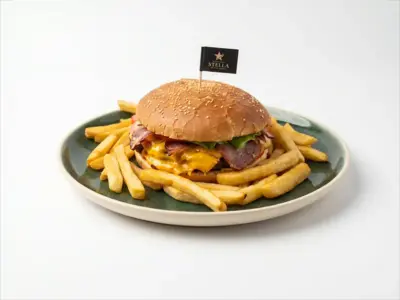 Štrumpfov burger Stella In The City dostava