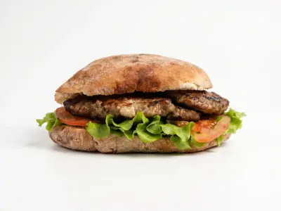 Pork neck in a bun Restoran Kod Marka delivery