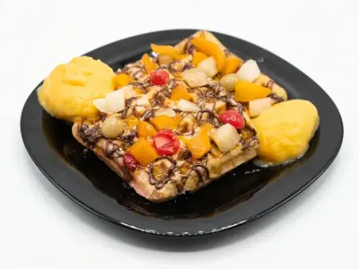 Waffle tropical Corner House delivery