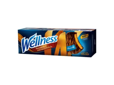 Wellnes, keks karamel i mlečna čokolada, 185g Alideda Market dostava