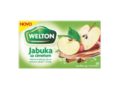 Welton, čaj jabuka i cimet, 44g Alideda Market dostava