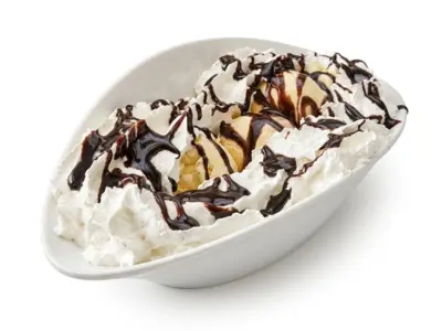 Banana split Jules Verne delivery