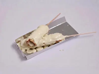 White cream waffle Zalogajče delivery