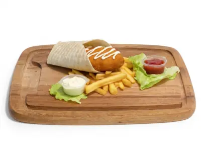 Belo meso sa susamom u tortilji 100g Hopster dostava