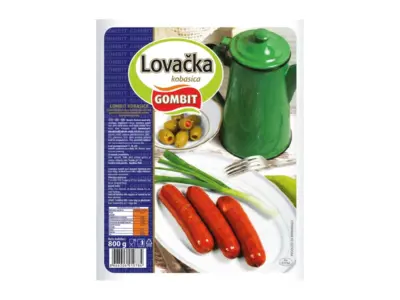 Gombit, lovačka kobasica, 800g Alideda Market dostava