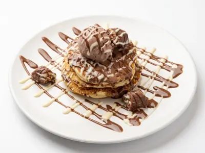 Kinder bueno american pancakes Jules Verne delivery