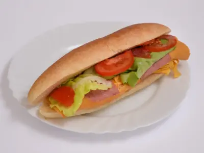 Ham omelette Zalogajče delivery
