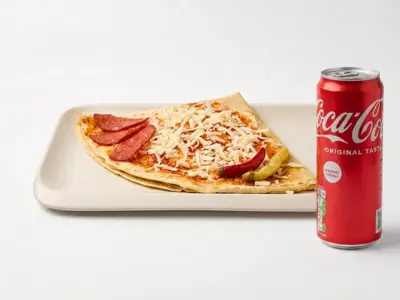 Picant pancake + Coca-Cola 0.33L Obrni Okreni Novi Beograd delivery