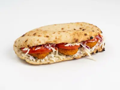 Fried chicken sandwich Caliente Pizzeria delivery