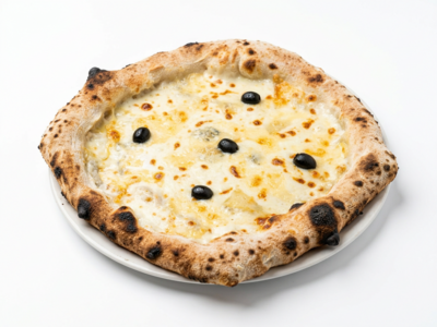 Quattro formaggio pizza Giardino L'Osteria delivery