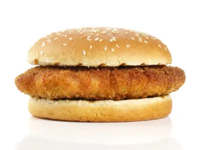 Fish pljeskavica in a bun Restoran Kod Marka delivery