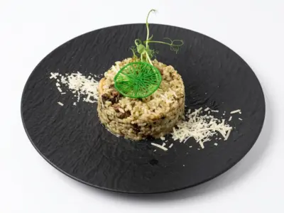 Risotto with steak and gorgonsola Giardino L'Osteria delivery