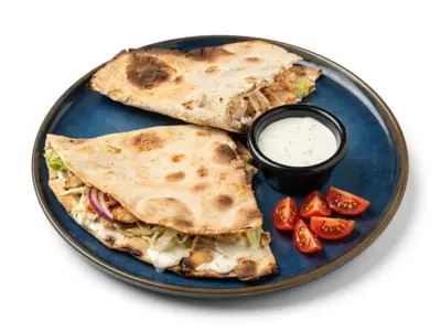 Sandwich with crispy chicken and cream of 4 cheeses La Fiamma delivery