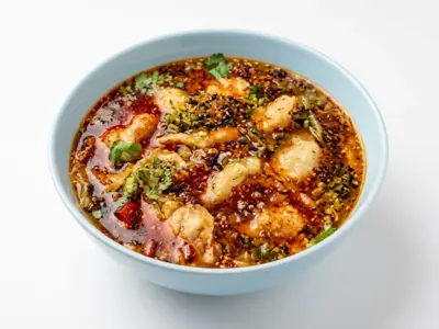 Supa od kiselih i ljutih knedli Želim Da Se Vidimo Kineski Restoran dostava