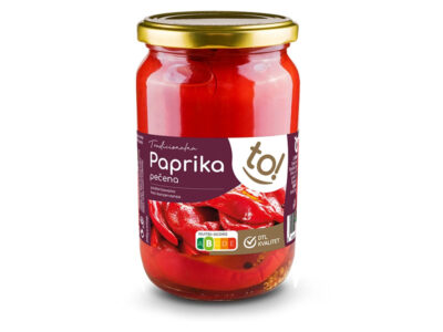 TO! pečena paprika, 680g Alideda Market dostava