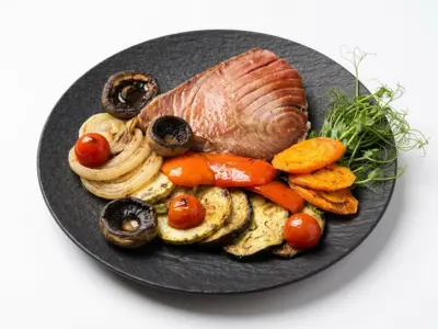Tuna steak Giardino L'Osteria delivery