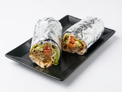 Veggie burrito Corner Food delivery