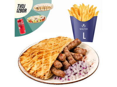 Kad si baš gladan Walter ćevapi 10 komada Walter Stara Pazova dostava