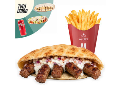 Kada si gladan Walter ćevapi 5 komada Walter Stara Pazova dostava