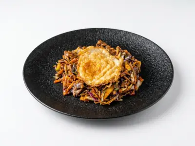 43. Svinjski kare na rezance sa jajima K24 Kineski restoran dostava