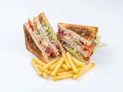 BLT club sandwich Tivoli Pizza delivery
