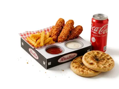 Chicken sticks meal Rustico dostava
