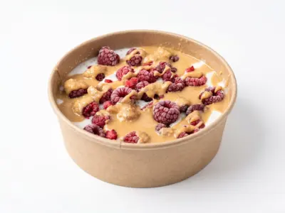 Čia puding kikiriki puter i malina Branč dostava