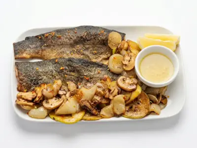 Dimljena pastrmka filet Bašta Fontana Restoran dostava
