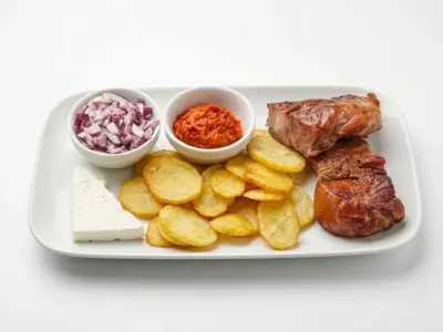Dimljeni vrat Bašta Fontana Restoran dostava