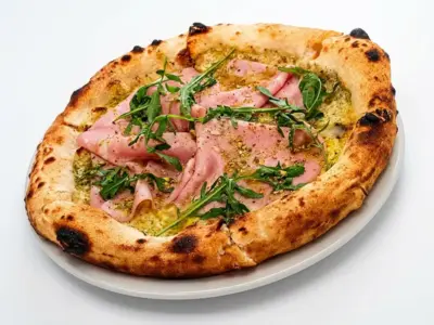 Mortadella-pistachio pizza Bonavia delivery