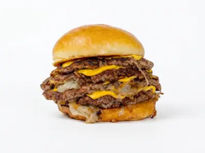 Oklahoma burger double-double Bad Guys Burgers Novi Beograd dostava