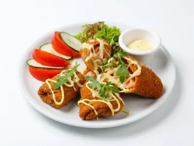 Fried savory pancakes Bonavia delivery