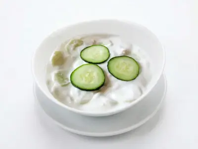 Salata krastavac sa pavlakom Bašta Fontana Restoran dostava