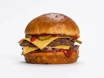 Standard double burger Bad Guys Burgers Novi Beograd dostava
