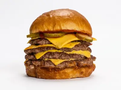 Standard double-double burger Bad Guys Burgers Novi Beograd dostava