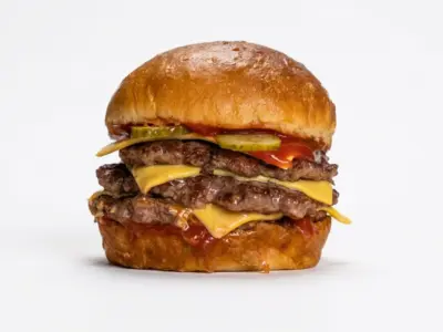 Standard triple burger Bad Guys Burgers Novi Beograd dostava