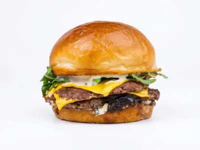Truffle double burger Bad Guys Burgers Novi Beograd dostava