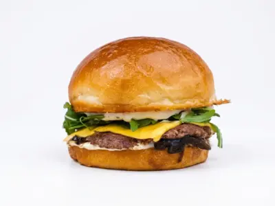 Truffle single burger Bad Guys Burgers Novi Beograd dostava