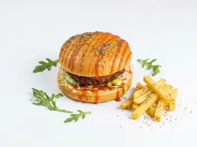 Vege burger Tivoli Pizza delivery