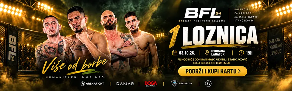 Balkan Fighting League Loznica dostava hrane Loznica