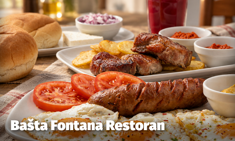 Bašta Fontana Restoran Novo